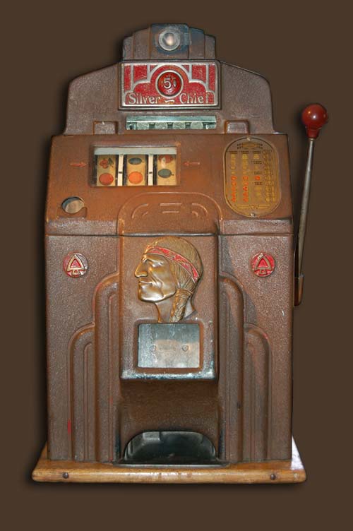 Jenning’s Five-Cent Antique Mechanical Slot Machine, circa 1935 - Other