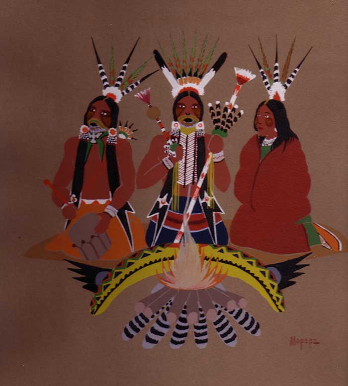 Fine Art | Native American Paintings | Early Native American | Native ...