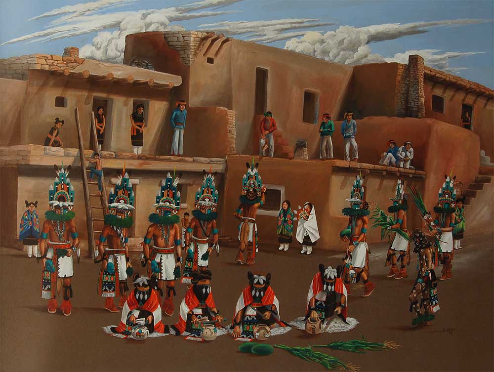 Fine Art | Native American Paintings | Native American Artwork | Hopi