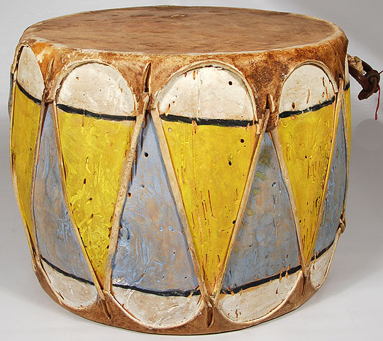 Cochiti Pueblo Drum - 25508 - AdobeCochiti Pueblo Drum - 25508 - Adobe  