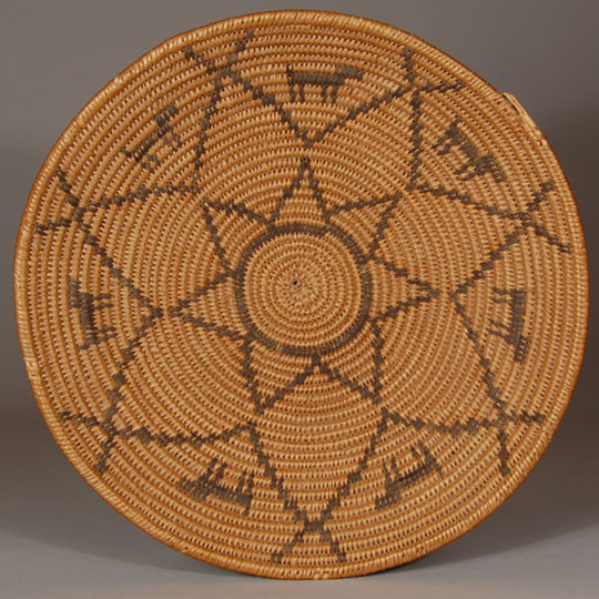 Havasupai Pictorial Basket Bowl - Southwest Indian Baskets - Havasupai ...