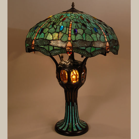 tiffany style lamp bases