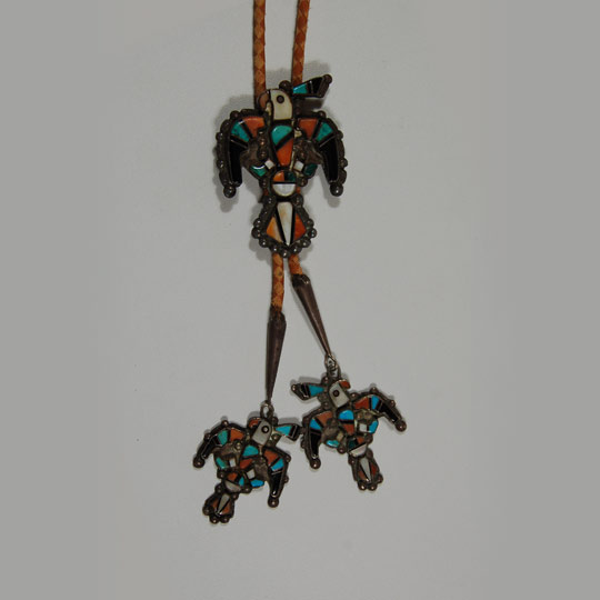 Southwest Indian Jewelry | Bola Tie | Bolo | Zuni Pueblo | Jeweler ...
