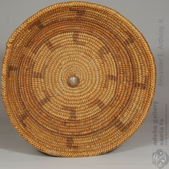 Navajo wedding cermonial coiled woven basket on sale