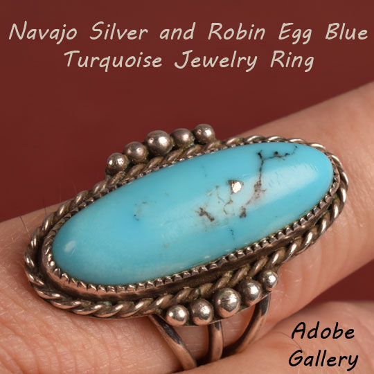 Navajo silver hot sale turquoise jewelry