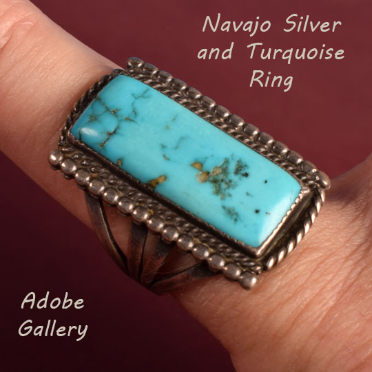 Southwestern silver hot sale turquoise jewelry