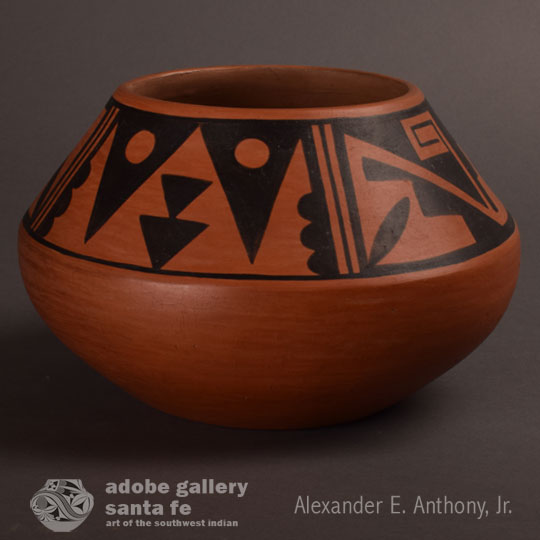 Southwest Indian Pottery C4224P - Adobe Gallery, Santa Fe