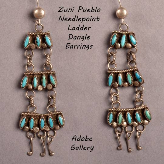 Zuni clearance turquoise earrings