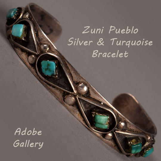 Zuni sale turquoise bracelet