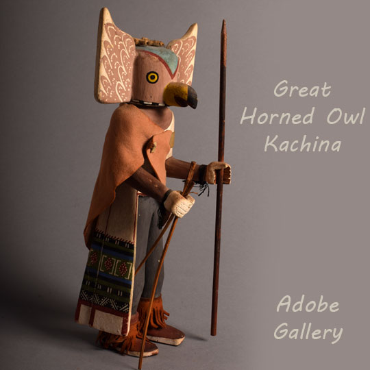 Hopi store owl kachina