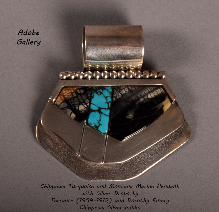 Native American Turquoise Jewelry C4504 32 Adobe Gallery Santa Fe