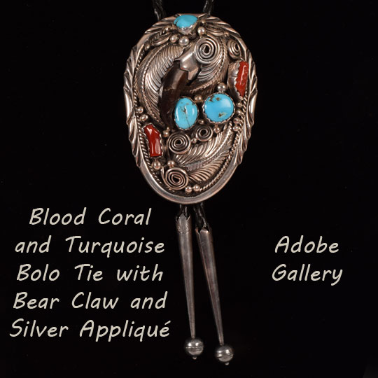 Bear claw sale bolo tie