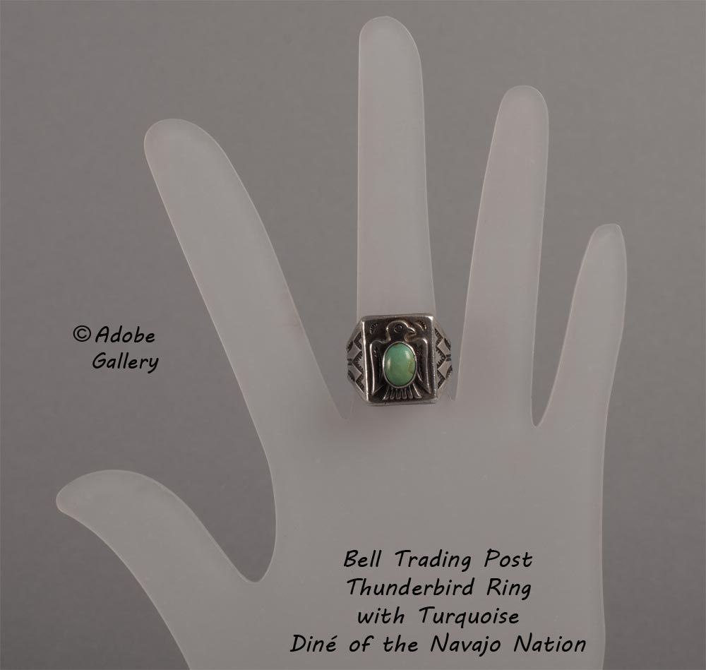 Bell trading post on sale thunderbird ring