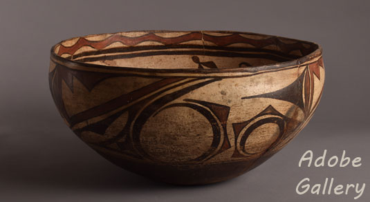 zuni pottery bowl