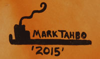 Mark Tahbo (1958- ) signature - hallmark