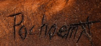 Artist Signature - Kevin Pochoema, Hopi Artist