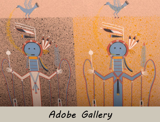 Close up view of a section of this wonderful painting.