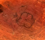Artist Hallmark Flower symbol of Sadie Adams, Hopi Pueblo Potter