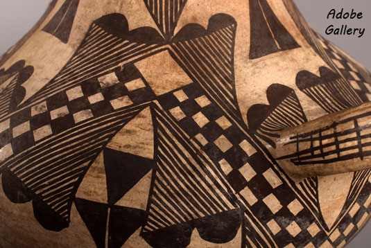 Alternate close-up view of the side panel designs.