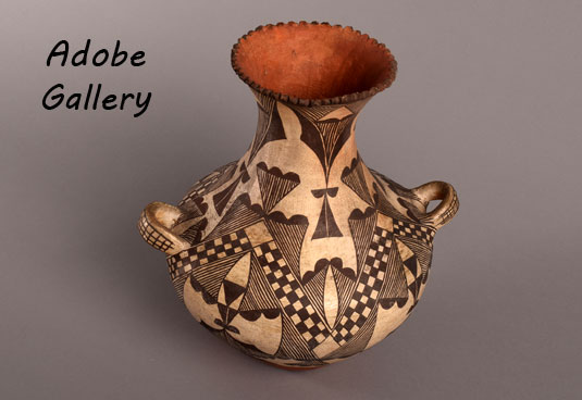 Alternate view of this wonderful Acoma Jar by Mary Histia.