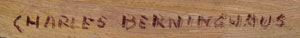 Artist Signature of Charles Berninghaus (1905-1988)