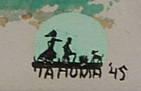 Quincy Tahoma signature