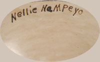 Nellie Douma Nampeyo Southwest Indian Pottery Contemporary Kewa Pueblo Hopi Pueblo signature