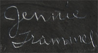 Jennie Trammel signature