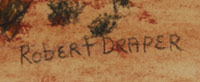 Robert Draper (1938-2000) signature