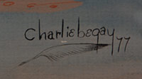 Charlie Begay signature