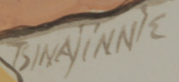 Andrew Van Tsihnahjinnie (1916-2000) signature