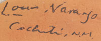 Louis Naranjo (1932-1997) signature