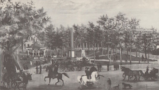 Example image from book - The Santa Fe Plaza