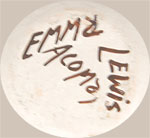 Emma Lewis Mitchell (1931-2013) signature