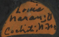 Louis Naranjo (1932-1997) signature