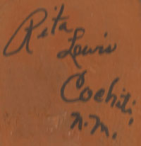 Rita Lewis (1920-1991) signature