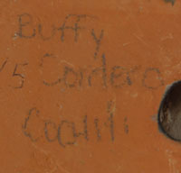 Buffy Cordero Suina (1969- ) signature