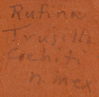 Rufina Trujillo (1936-2007) artist signature