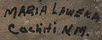 Maria Laweka (1930-? ) signature