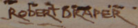 Robert Draper (1938-2000) signature