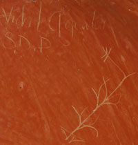 Vidal Aguilar (1972 - ) signature