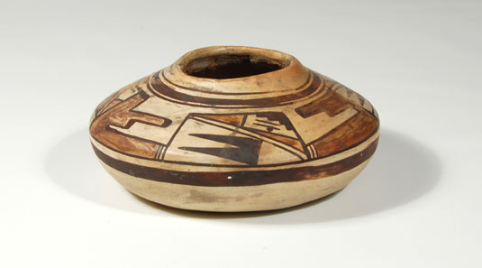 Alternate Side View of this Nampeyo Seed Jar.