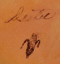 Dextra Quotskuyva Nampeyo (1928- ) signature