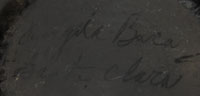 Angela Baca (1927-2014) signature