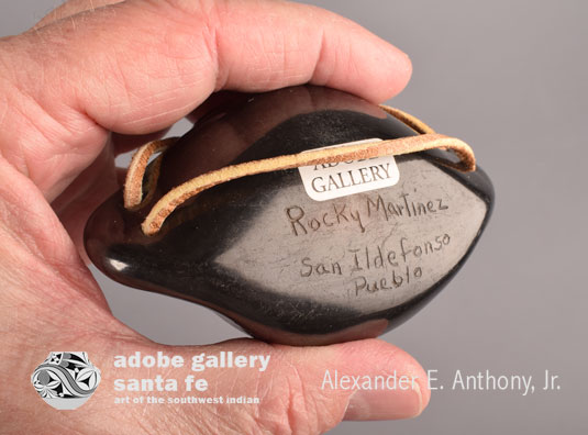 Artist Signature - Rocky Martinez, San Ildefonso Pueblo Potter