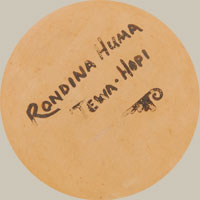 Rondina Huma (1947-) signature