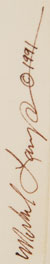 Michael LaCapa (1956-2005) signature