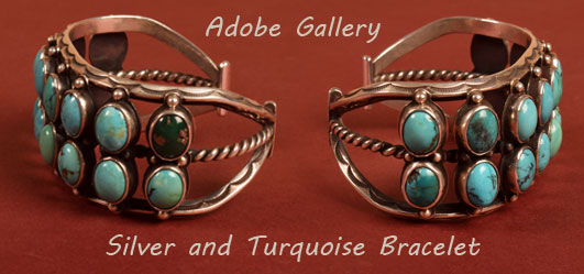 Alternate side views of the same bracelet.