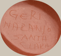 Geraldine Naranjo (1952- ) signature