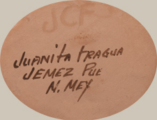 Juanita Fragua (1935-) signature